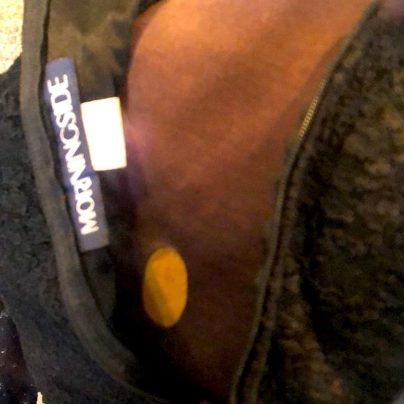 💖 Morningside black dress LBD vintage lace stretch dress fits sz4 - Picture 7 of 7